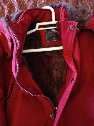 Abrigo New Storm Rojo