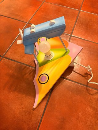 Lámpara infantil avión