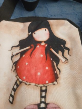 Bolso Gorjuss niña con libros
