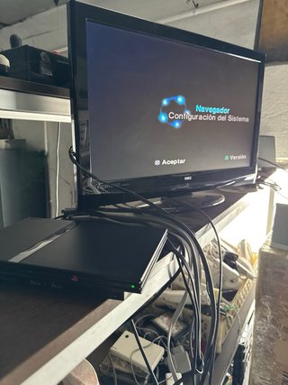 Consola PS2 Slim Negra
