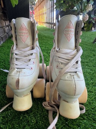 Patines blancos niña talla 28