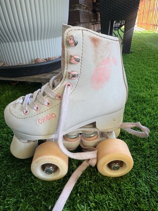 Patines blancos niña talla 28