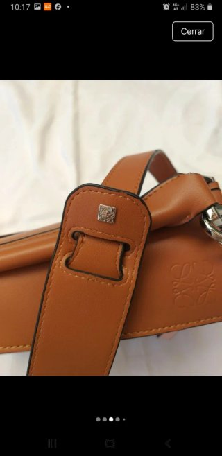Bolso Puzzle Marrón y Rosa