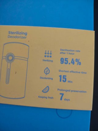 Mini generatore di ozono ricaricabile O3