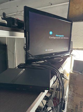 Consola PS2 Slim Negra