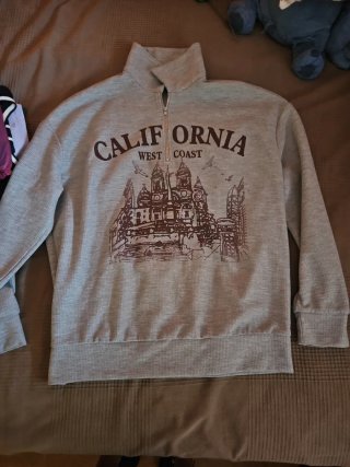 Sudadera fina California West Coast