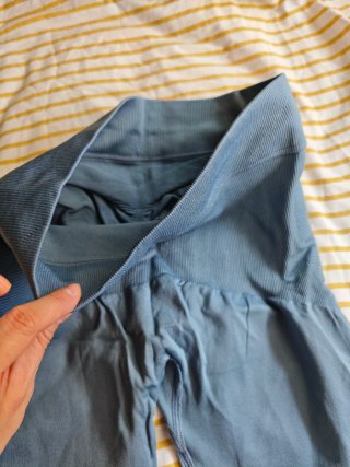 Leggings deportivos azules
