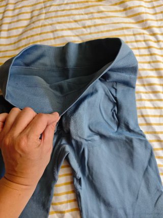 Leggings deportivos azules