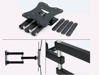 STAFFA Braccio Tv 14"A 55" Supporto Parete Monitor
