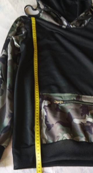 Sudadera Camuflaje Hombre Entretiempo