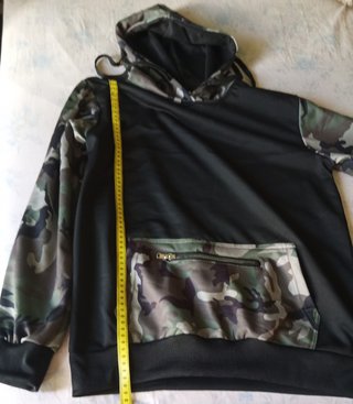 Sudadera Camuflaje Hombre Entretiempo