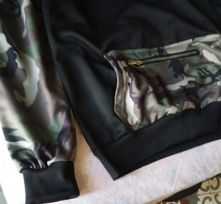 Sudadera Camuflaje Hombre Entretiempo