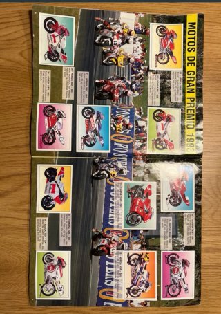 Álbum Super Moto Completo Panini