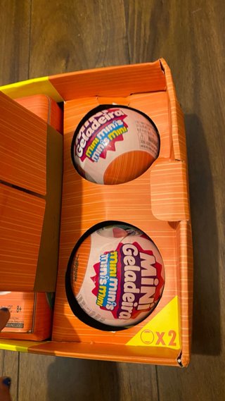 Mini Nevera Naranja