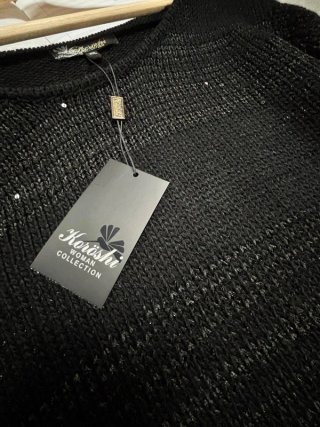 Jersey negro de punto Koröshi - NUEVO con etiqueta