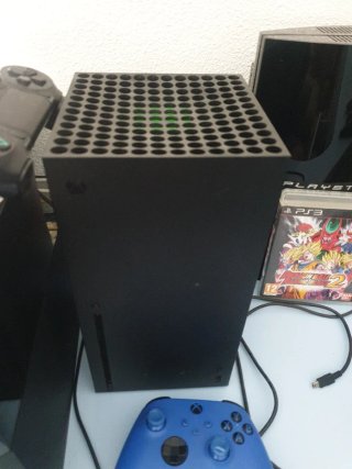 Xbox Series X + Mando Azul + Mortal Kombat 1+ tekk