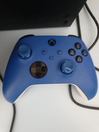 Xbox Series X + Mando Azul + Mortal Kombat 1+ tekk