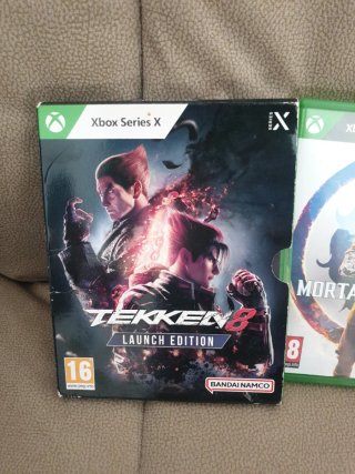 Xbox Series X + Mando Azul + Mortal Kombat 1+ tekk