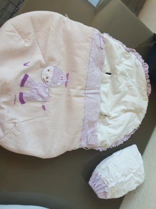 Saco y capota para maxicosi Alondra