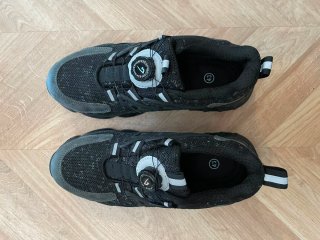 Zapatos de seguridad negros puntera acero