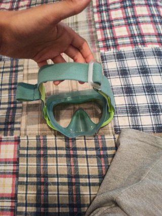Gafas de buceo SUBEA verde