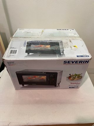 Mini horno Severin negro