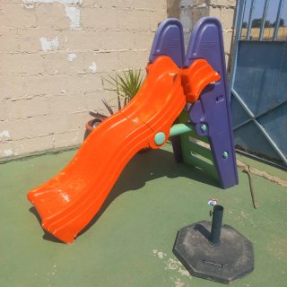 Tobogán Feber Grande Naranja y Morado