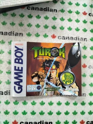 Turok: Battle of the Dinosaurs - Game Boy