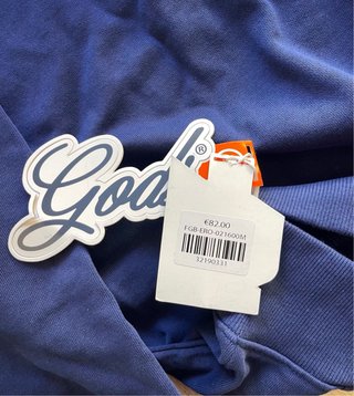 Sudadera Gods Brand Azul Talla M