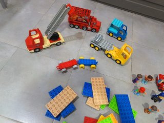 Lego Duplo - Scatola 2kg Pezzi Vari