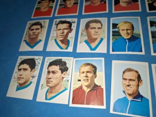 Lote 24 Cromos Fher Disgra fútbol Mundial 1970