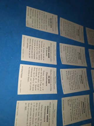Lote 24 Cromos Fher Disgra fútbol Mundial 1970