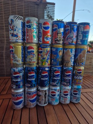 Lattine Pepsi da collezione