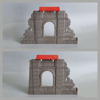Playmobil Lote 2 Muros Casas Escenas Belén