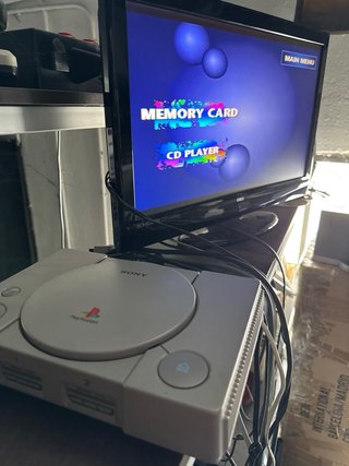 Consola Sony PlayStation 1 PS1 Gris