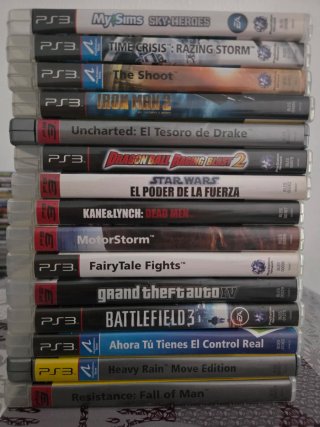 PS3 Juegos Varios (Acción, Carreras, Shooter)