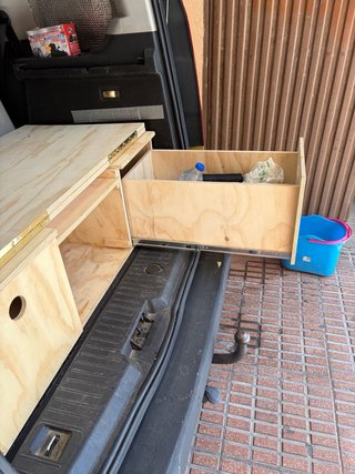 Mueble Camper Madera Contrachapada