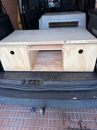 Mueble Camper Madera Contrachapada