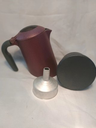 Moka 1-2 tazze bordeaux