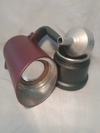 Moka 1-2 tazze bordeaux