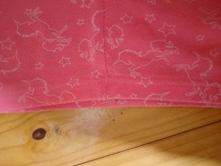 Shorts rosas verano con unicornios Talla 7-8A