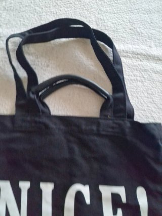 Borsa in tessuto NICE! con città