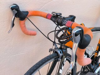 Bicicleta Goka F9 Negra/Naranja