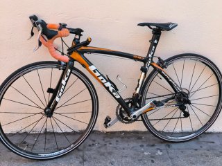 Bicicleta Goka F9 Negra/Naranja