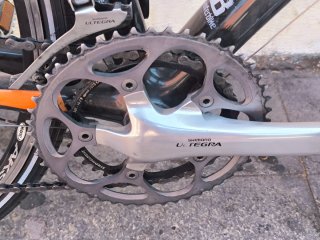 Bicicleta Goka One Negra/Naranja