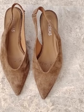 Zapatos Destalonados Andreas Marrones