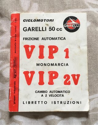 Motorino Garelli VIP 2 Rosso