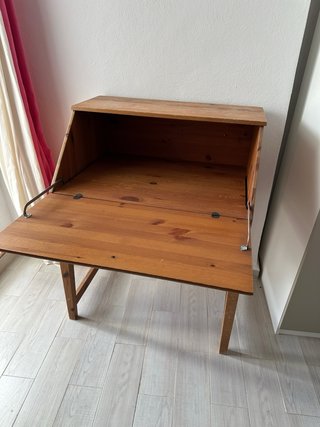 Escritorio antiguo/retro de madera