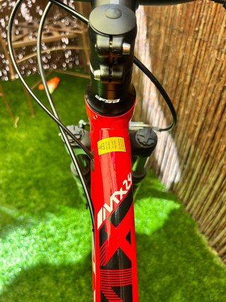 Bicicleta Orbea MX 24 Roja con Suspensión