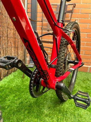 Bicicleta Orbea MX 24 Roja con Suspensión